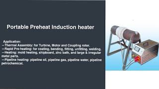Portable Heavy Industry Machinery Soft induction coil welding preheat equipment screenshot 5