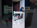 Exercício com Elásticos Mini band p/pernas e glúteos! #exercicioemcasa #tonificar #definir