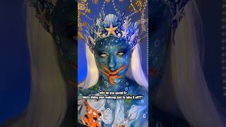 I’m sure so many can relate! #makeupartist #makeuptransformation #creativemakeup #bodypainter