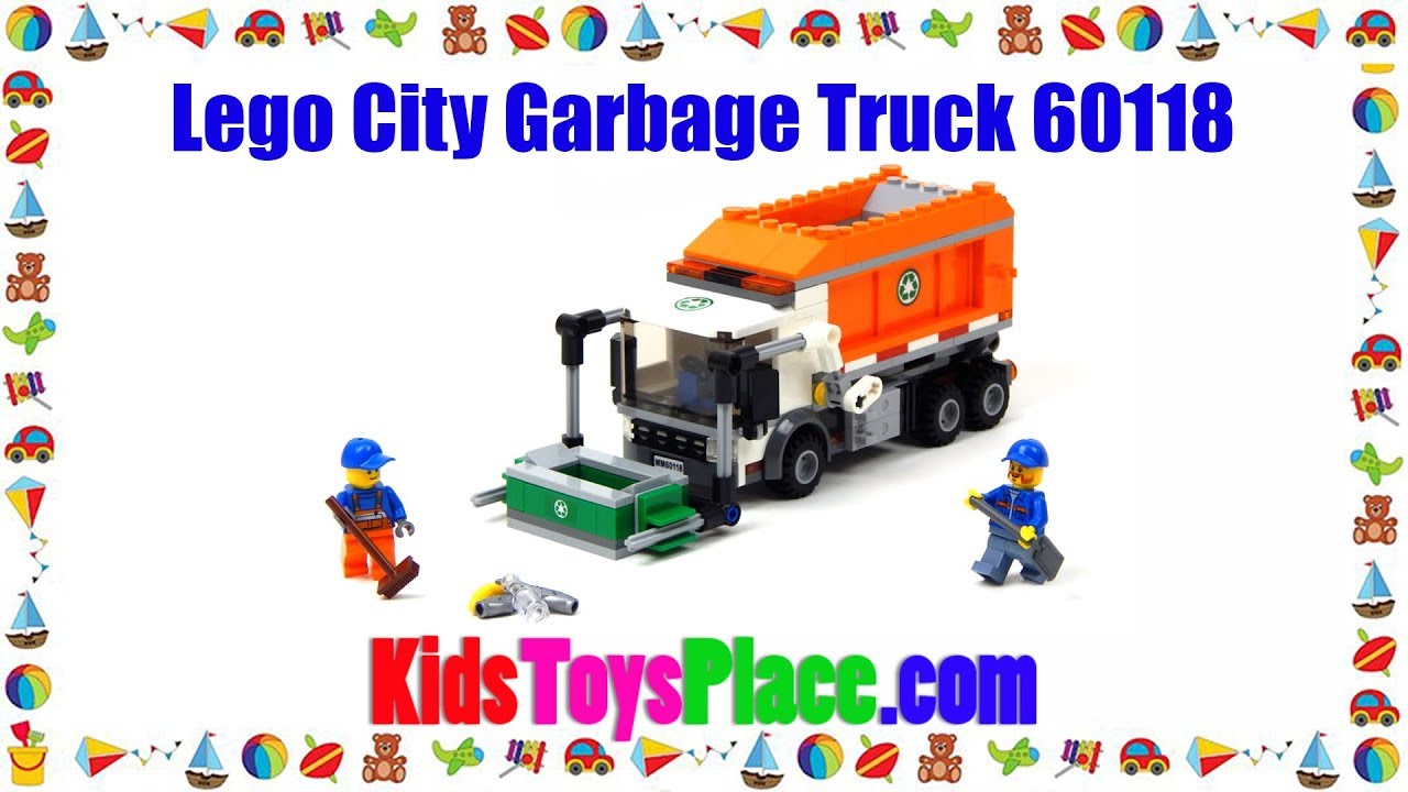 Review & Best Price Lego City Garbage Truck 60118 YouTube