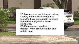 Deputy fired after sending inappropriate texts to teenage girls, PBSO says