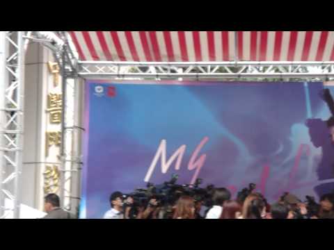 2010-10-31 蔡依林My self 慶功改版簽唱會 大陣仗的媒體採訪