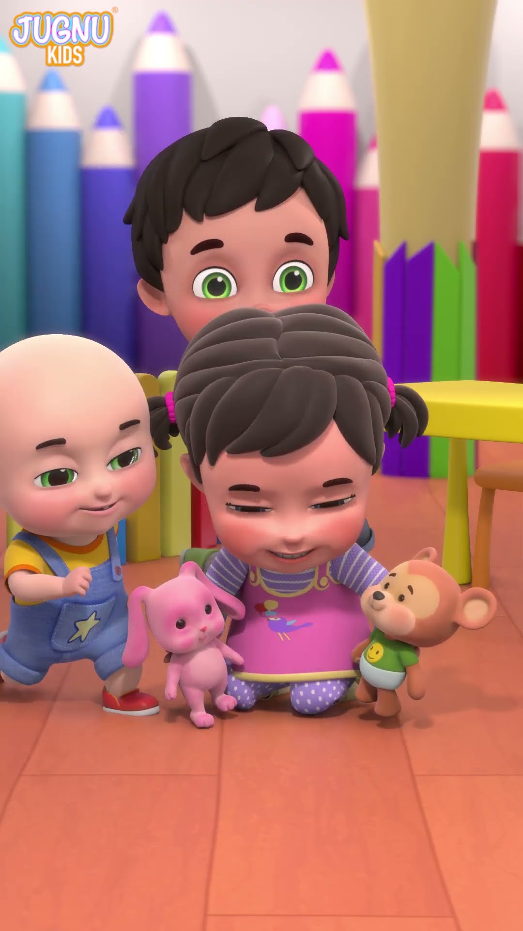 Sharing is Good 2| Sharing is Caring | Good Manners |Jugnu KidsNursery Rhymes #shorts #shortsfeed #1