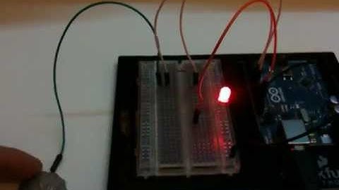 Capacitive sensor with Arduino