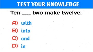 Can You Score 15/15? |Grammar Quiz| Prepositions Test- Learn English.