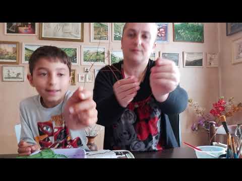 10 არტი და კრაფტი ყველასათვის. იასამანის დამზადება ფოამირანისაგან. #10