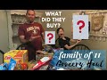 Large Family Grocery Haul || Pandemic Grocery Haul || Family of 11