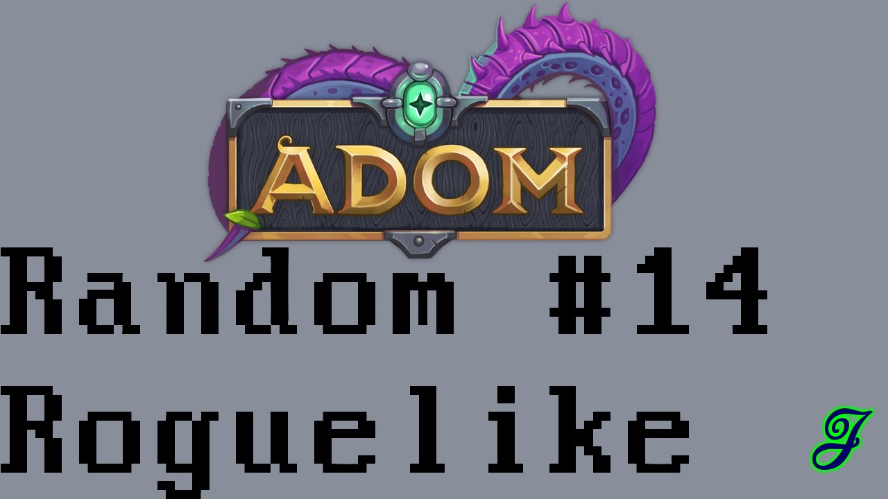 [Random Roguelike 14] Let's Play ADOM pt. 1 - YouTube