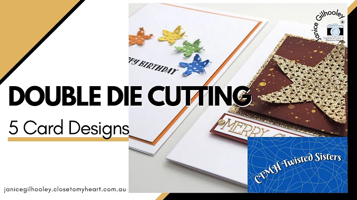 Double Die Cutting | 5 Card Designs | CTMH Twisted...