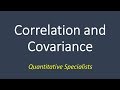 Covariance and Correlation; Standard Deviation; Variance ...