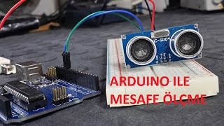 Arduino ile Mesafe Ölçme Uygulaması