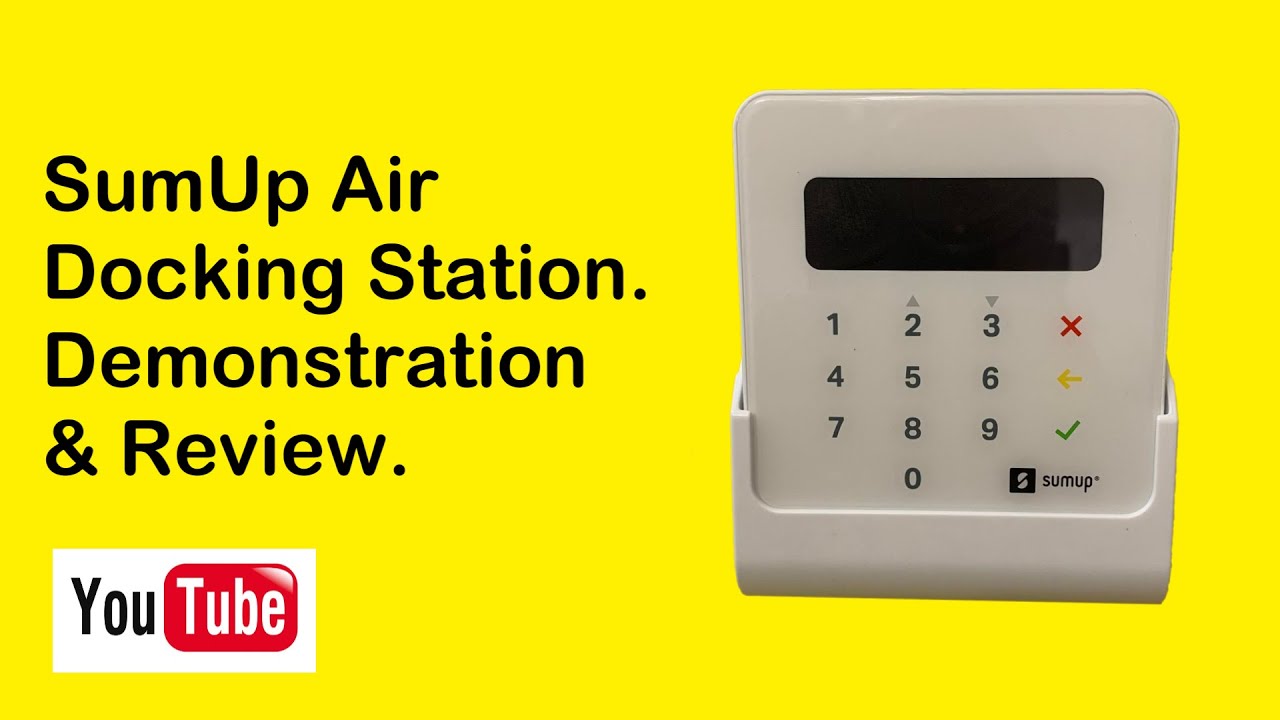 sumup #air Docking Station. Demonstration and Review 