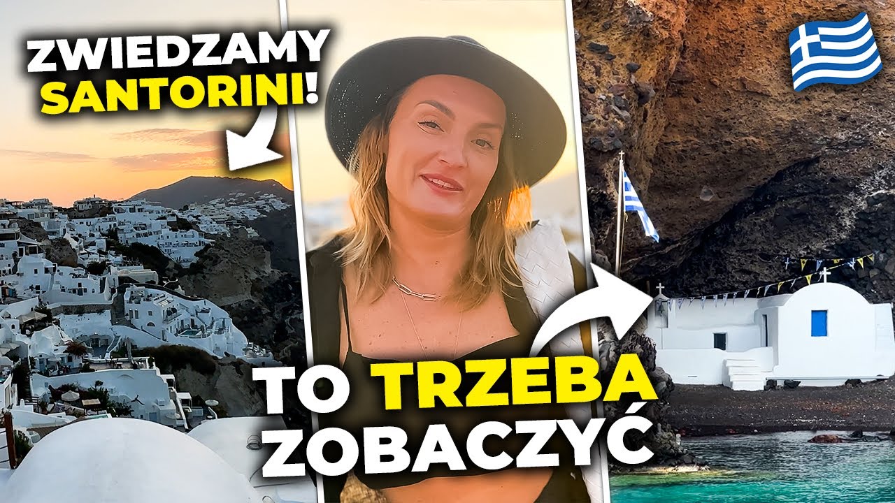 SANTORINI: co warto zobaczyć i wiedzieć? 🇬🇷 [GRECJA 2023] | Magda Malaczyńska
