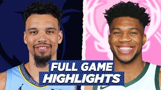 GRIZZLIES vs BUCKS FULL GAME HIGHLIGHTS | 2021 NBA SEASON