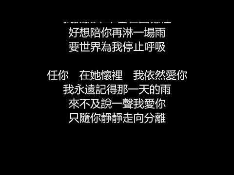 許茹芸 - 我依然愛你(歌詞版)