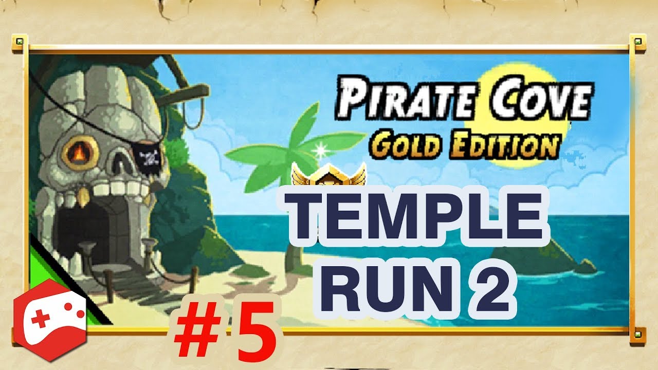 Temple Run 2 (PIRATE COVE Gold Edition) iOS/Android Gameplay Video
