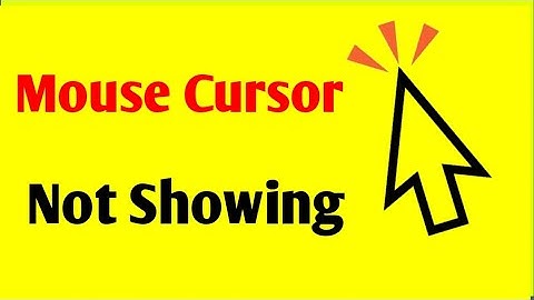 Laptop Mouse Cursor not Showing | Computer me Mouse Pointer nahi Dikh raha hai Windows 11