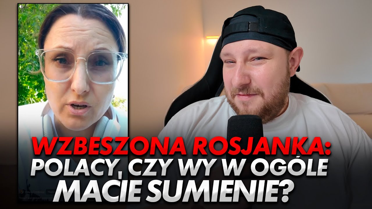 Rosjanka jest wściekła i oburzona na Polaków! (Wideo)
