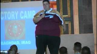 Ralphie May stand up in Iraq (from just correct CD)
