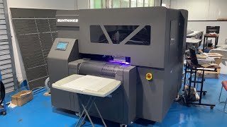 Sunthinks uv single pass printer to printing metal sheet#shorts