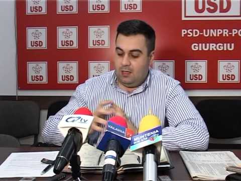 CONFERINTA DE PRESA PSD GIURGIU 18 06 2015 realitatea tv emisiuni