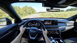 2024 Infiniti QX60 Autograph AWD | POV Walkaround and Test Drive ASMR