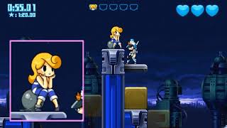 Mighty Switch Force! Hyper Drive Edition bubble gum scene