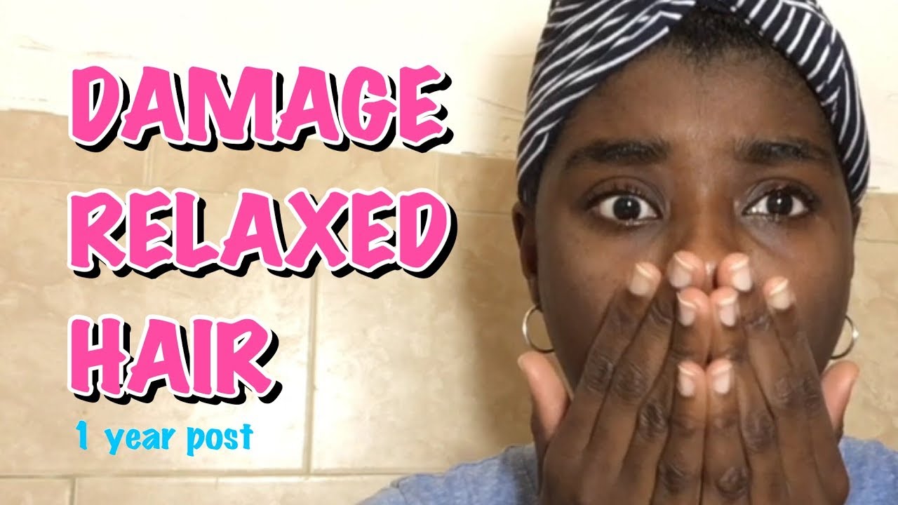DAMAGE RELAXED HAIR 1 YEAR POST | Just Ash 