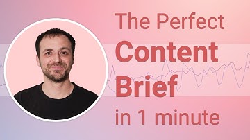 I Created the Perfect SEO Content Brief in 1 Minute.... Here