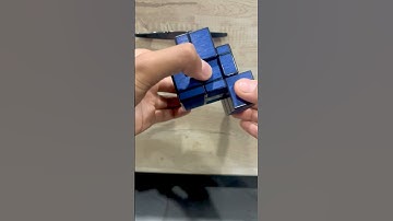 Spinner moves trick on Mirror cube #rubikscube #mirrorcube #3x3