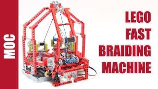 Lego Technic Fast Braiding Machine