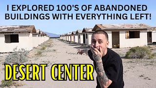 DESERT CENTER, California's Eerie Abandoned Ghost Town!