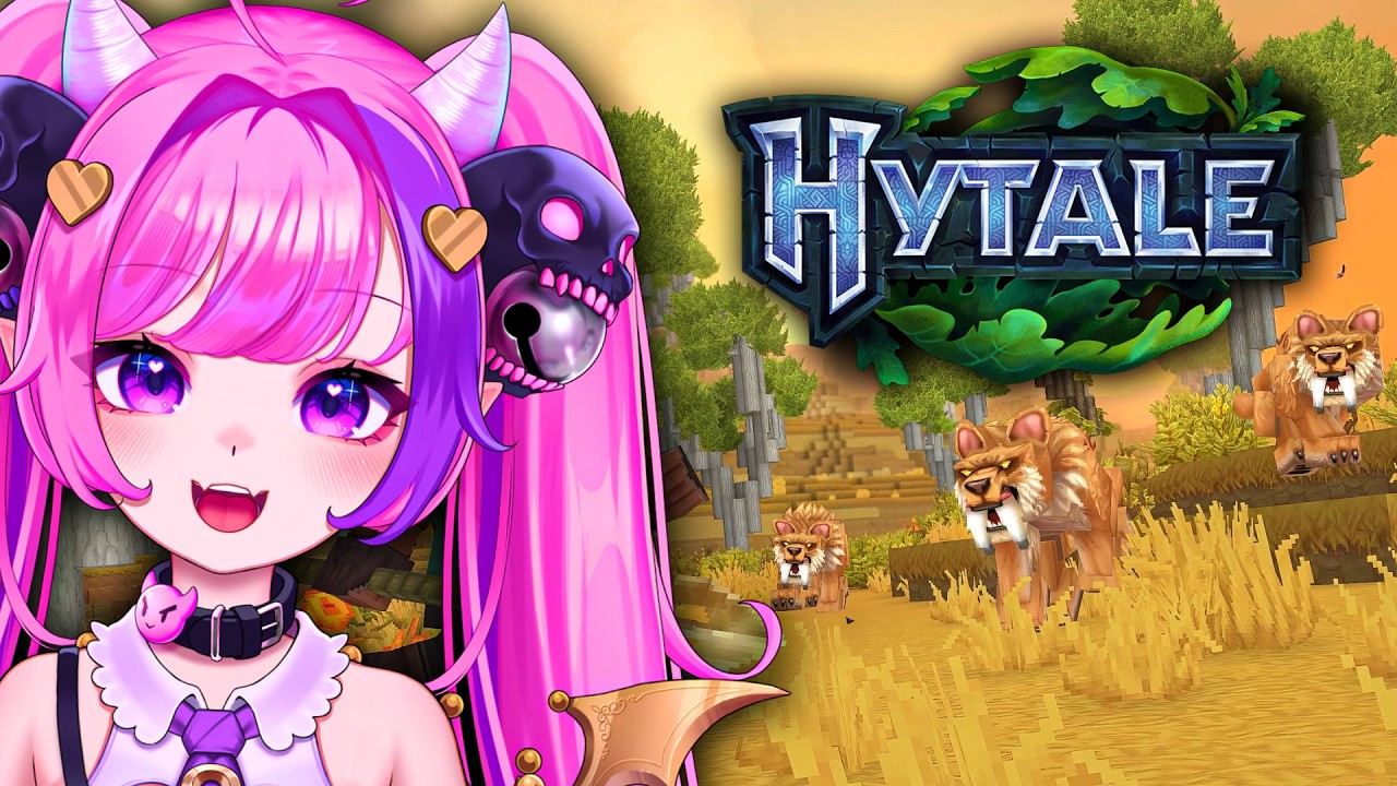 Ironmouse Can't Stop Playing Hytale..