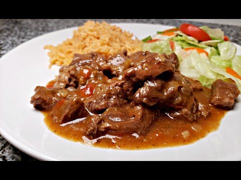 CARNE GUISADA 조리법 | Tex Mex 비프 스튜 레시피 | 쉬운 Carne Guisada 레시피