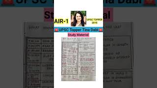 Ias Tina Dabi Upsc Time Table Video