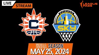 Connecticut Sun vs Chicago Sky Live Stream (Play-By-Play & Scoreboard) Angel Reese Home Debut #WNBA