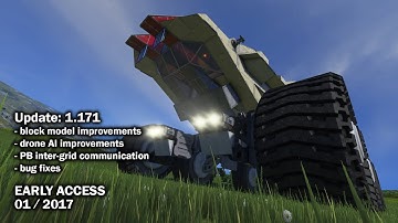 Space Engineers - Update 01.171 DEV - Programmable Block Inter-Grid Communication