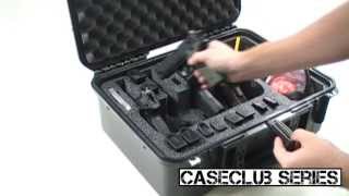 4 Pistol + Accessory Case | Multi Handgun Case by Case Club