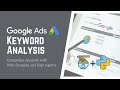 Targeted Keyword and Competitor Analysis with Google Ads — Python Web Scraping Task Automation