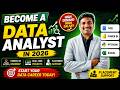 Become a Data Analyst in 2026  Complete Roadmap + Real Time Projects + Placement Support 🚀