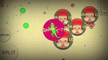Blob|Agar.io?!?EPIC-MOMENTS《#SOLO-KING》INSANE POPSPLITS|TRICKSPLITS|