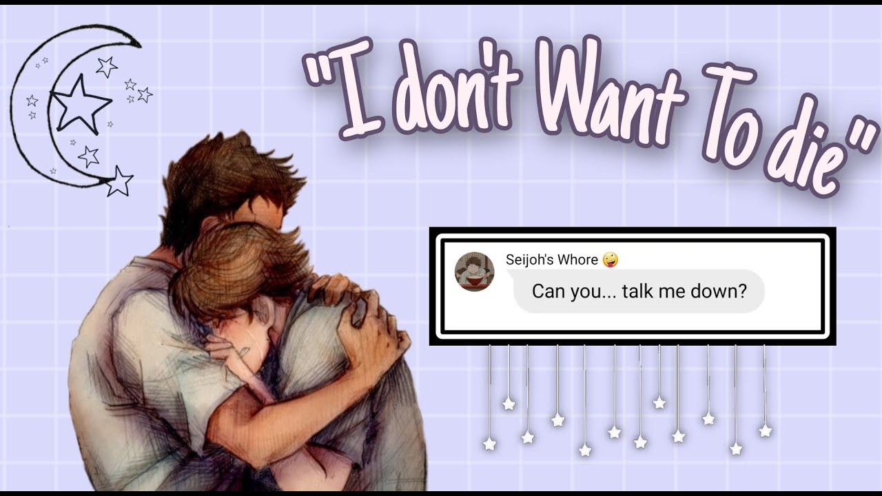 Talk Me Down | iwaoi Angst TW | Haikyuu Texts