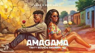 1 Amagama  Tasty Amapiano Mix visualiser