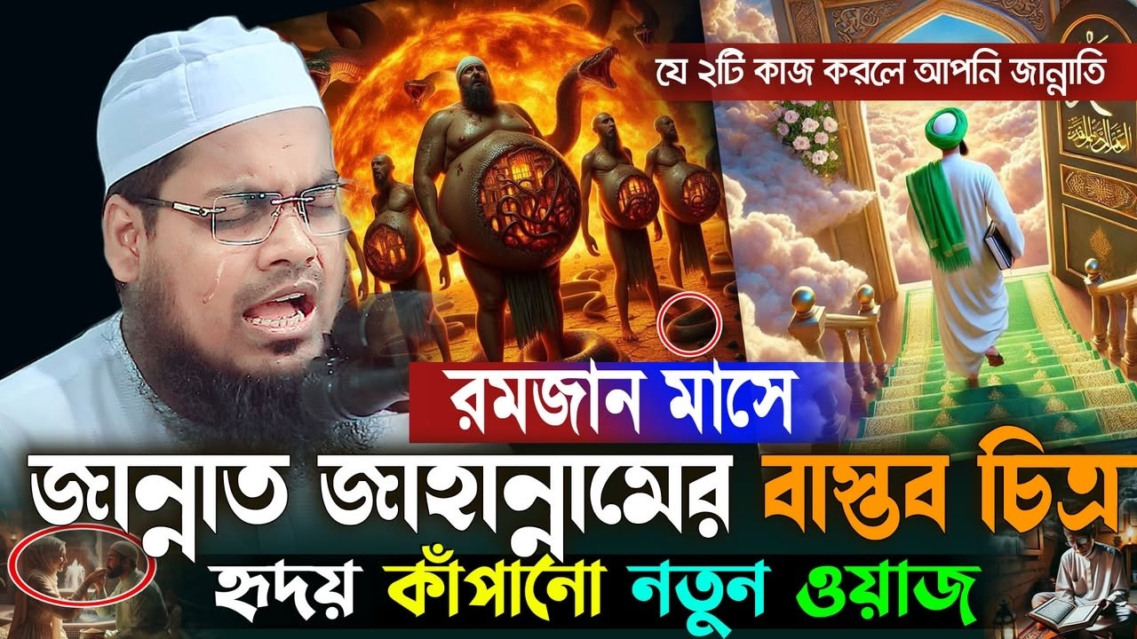 এই রমজানে যে 2টি কাজ করলে রমজানেই জান্নাত নিশ্চিত ! অন্তর ছোঁয়া ওয়াজ | Habibur Rahman Misbah