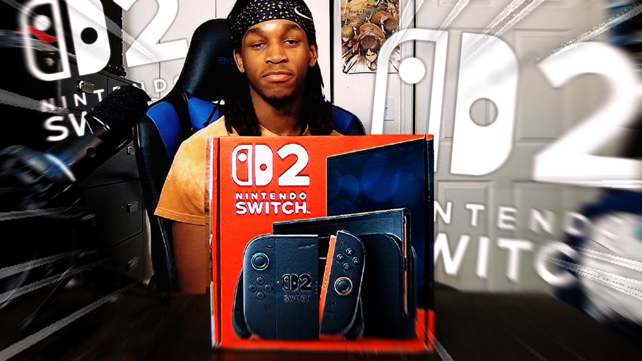The Most PROFESSIONAL NINTENDO SWITCH 2 Unboxing! + Gameplay - YouTube