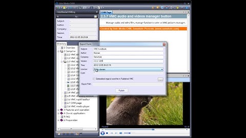 Publish Vole Media CHM Library