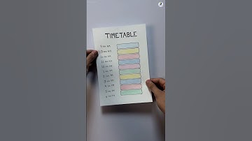 Best Study Timetable to Become a Topper🔥3 Simple Steps to Create Perfect Timetable #study#timetable