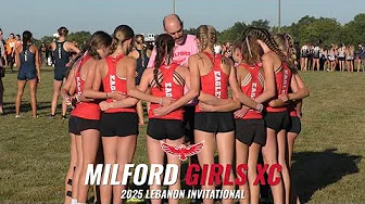 Milford HS (OH) Girls Cross Country, 2025 Lebanon Invitational