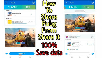 How To Share Pubg Mobile From Shareit | 100% Save Data | Exaplain Step By Step | Share Pubg Full App