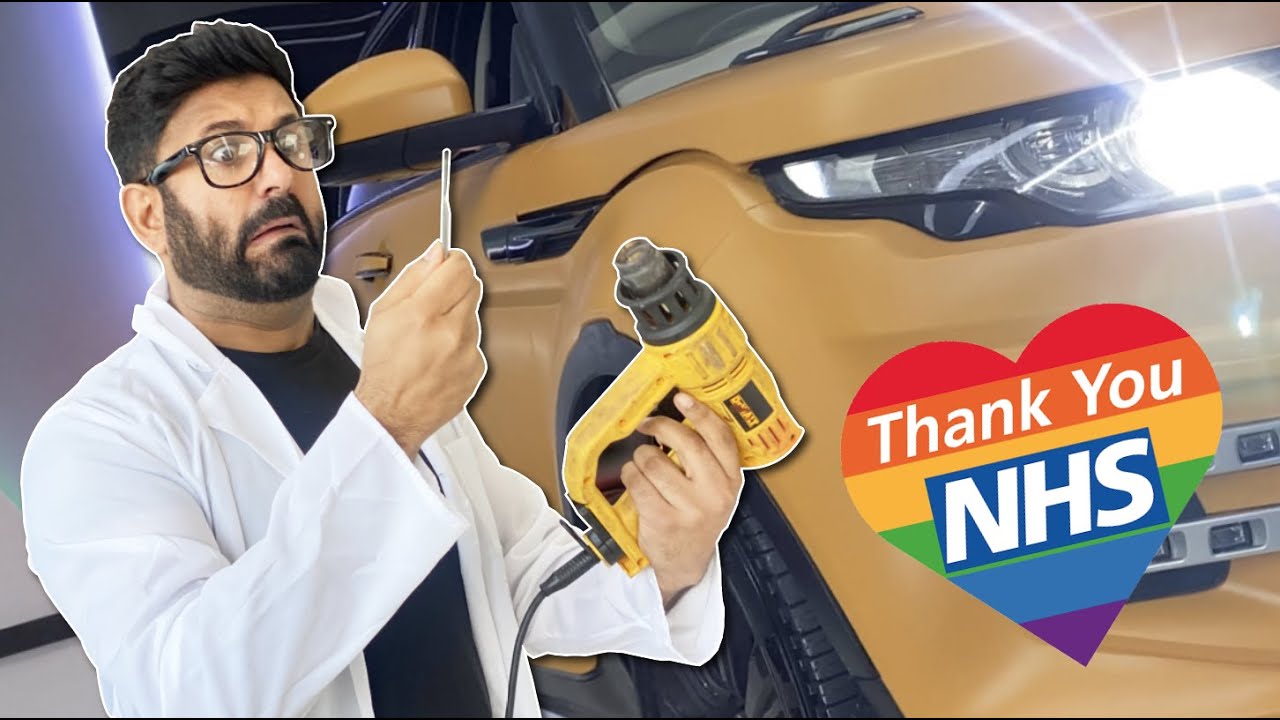 WRAP SURGEON PERFORMS EMERGENCY OPERATION ON RANGE ROVER EVOQUE!!! (A